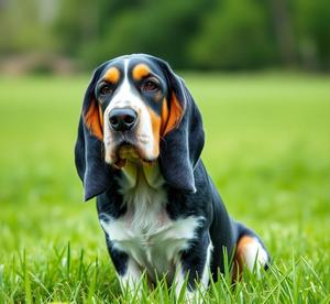 basset bleu de gascogne dog breed photos