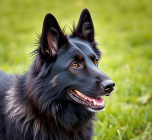 black norwegian elkhound dog breed pictures