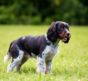 blue picardy spaniel dog breed pictures