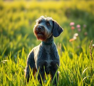 german wirehaired pointer dog breed pictures