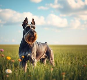 giant schnauzer dog breed photos