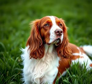 irish red and white setter dog breed photos
