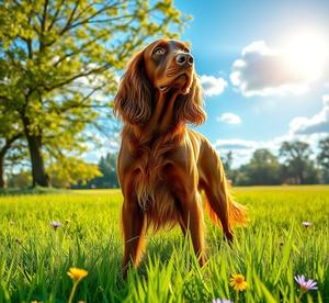 irish setter dog breed photos