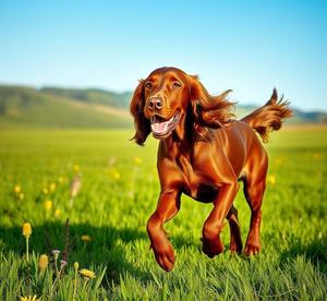 irish setter dog breed pictures