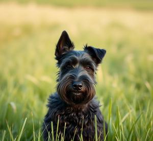 kerry blue terrier dog breed photos