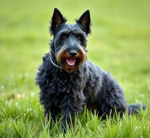 kerry blue terrier dog breed pictures