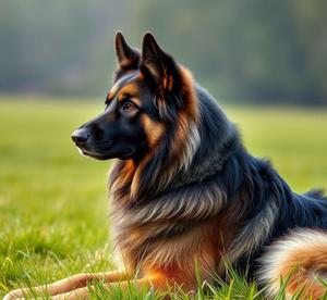 romanian raven shepherd dog breed photos