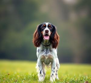 saint-usuge spaniel dog breed photos