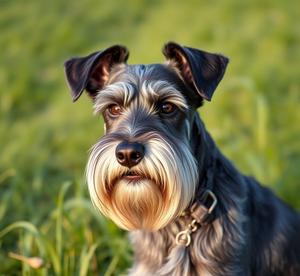 standard schnauzer dog breed photos