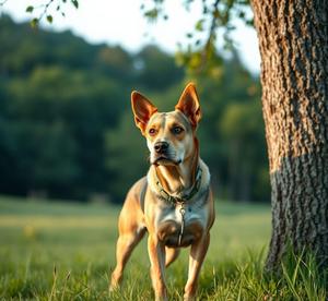 treeing tennessee brindle dog breed pictures