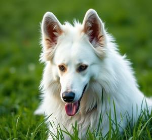 white shepherd dog breed photos