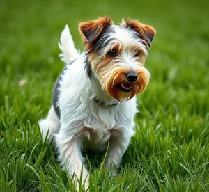 wire fox terrier dog breed photos